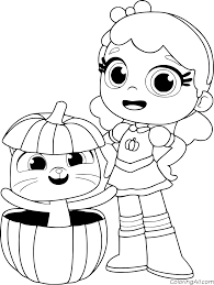 True and the rainbow kingdom coloring pages tinkerbell coloring pages unicorn coloring pages fairy coloring book this color book was added on 2018 02 16 … Halloween From True And The Rainbow Kingdom Coloring Page Coloringall