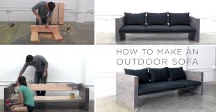 I made this sturdy diy couch from solid wood 4x8s, 2x8s, outdoor sofa cushions from ikea and grey minwax wood stain for a. Diy Rustic Sofa Cute Diy Projects