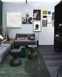 Une Decoration Audacieuse En Noir Et Vert Pour Une Maison De Ville Compacte De 80m2 Planete Deco A Homes World Maison De Ville Photo Salon Decoration