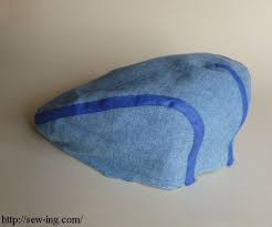 How To Make Flat Cap Hat Patterns To Sew Newsboy Hat Pattern Sewing Hats