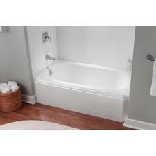 Acrylic alcove bathtubs weigh little and are durable enough. Pin On Upstairs Bathroom