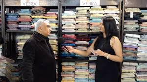 In conversation with Mr. Vinod Parmar, Veera at the 80th National Garment  Fair
