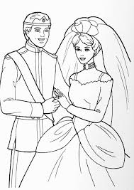 You can choose your favorite printable picture. Barbie Princess Coloring Pages For Kids Printable Barbie And Ken Coloring Home