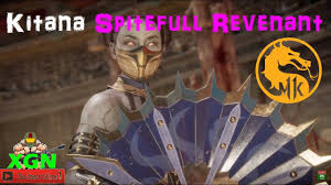 I got announcement in the game that said to sign up for something and that you get the raiden announcer voice. Mortal Kombat 11 Kitana Spiteful Revenant Skin Gameplay With Johnny Cage Announcer Voice By Xgn