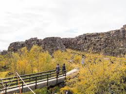 Islanti Thingvellir - Euroopan ja Amerikan kohtauspaikalla