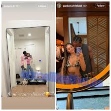 BRONNY JAMES AND GIRLFRIEND PARKER WHITFIELD ARE OUTCHEA ...