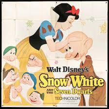 Snow white and the seven dwarfs is a 1937 american animated musical fantasy film produced by walt disney productions and originally released by rko radio. Snow White The Seven Dwarfs 1937 Original Six Sheet Movie Poster Original Film Art Vintage Movie Posters