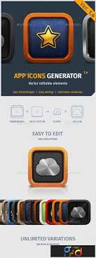 1809172 App Icon Generator V14 4493625 Freepsdvn App Icon Icon Generator Android App Icon