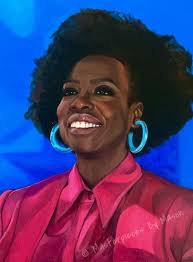 Viola Davis Art Print
