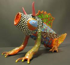There, he saw trees, animals, rocks, clouds that. Los Alebrijes