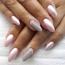 That Pearl Rose Colour Pink Nails Ballerina Nails Nail Designs