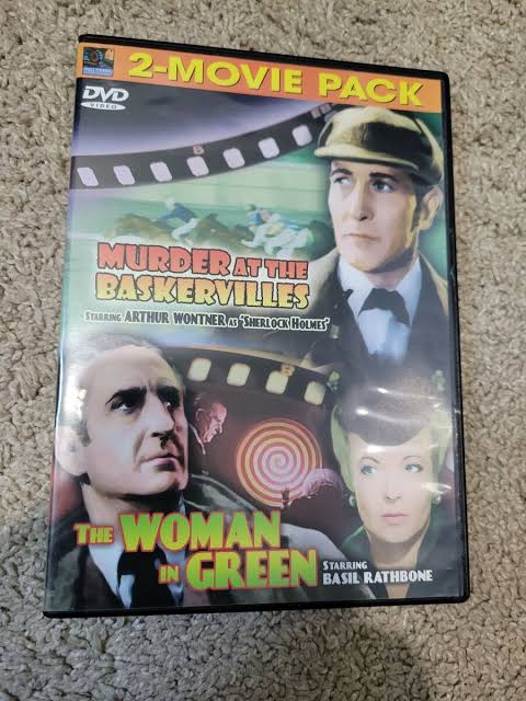 Murder at the Baskervilles & The Woman in Green Basil Rathbone DVD