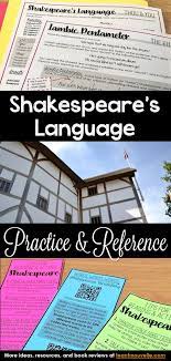 This Guide To Teaching Shakespeare S Language Is Part Of My Sha Middle School English Language Arts English Language Arts Classroom Middle School Language Arts