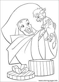 Colonel (101 dalmatians) colt bronco (onward) cookie (atlantis) coral (finding nemo) Cruella With Puppy 101 Dalmatian Sd09d Coloring Pages Printable