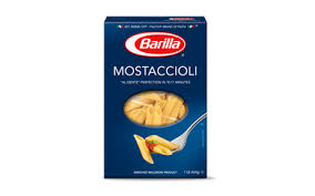 Barilla Mostaccioli Pasta With Peas Garlic Pasta Twisted Pasta