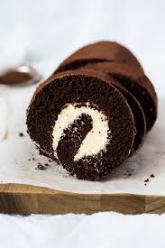 Watch how to make a swiss roll. Chocolate Roll Cake Sugar Salt Magic