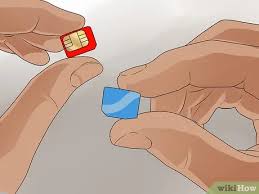 If you're attempting to seat a larger sim card into a small tray, and it's not inside an adapter, you'll probably have to get a new sim card from your carrier. How To Use A Sim Card To Switch Phones 12 Steps With Pictures