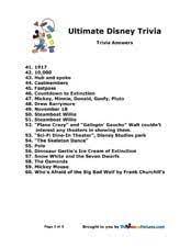 Jun 07, 2021 · from movies to music artists to food to geography and nearly anything else you could think of, here are easy trivia questions (and answers) to ask family and friends during a trivia night.each of our quiz questions contains answers to make the game night memorable. Walt Disney World And Disneyland Disney Trivia Challenge Disney Facts Disney Trivia Questions Disney World