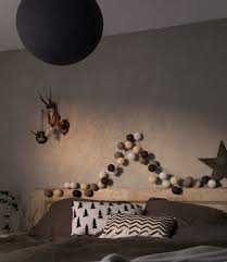 Chandelier ball lights modern led fixtures flush mount loft copper bedroom light. Inspiration Bedroom Cotton Ball Lights
