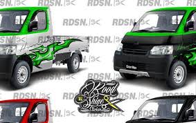 Gambar modifikasi motor yamaha r15 dan r25 striping stiker sumber : Cutting Sticker Grand Max Pick Up Putih