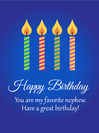Sub out the imagery with your photos. To My Favorite Nephew Birthday Card Birthday Greeting Cards By Davia