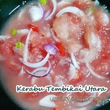 Ianya juga mudah untuk dilakukan. Kerabu Perut Air Asam