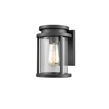 White outdoor wall lights are not mere kinds of lighting with nothing to offer save for their fancy luminance, they offer much more than this. Cast Aluminium Single Light Outdoor Wall Lantern In Charcoal Finish With Clear Glass Castlegate Lights