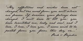 I Believe You Spoke With My Aunt Last Night And It Has Taught Me To Hope As I D Scarcely Allowed Myself Before If Prejudice Quotes Words Mr Darcy Quotes