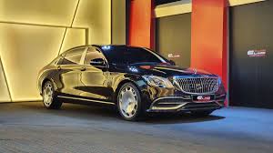 Interior and exterior design, comand online, drive pilot, dynamic body control, active and passive safety features including emergency braking and 6 meter long mercedes maybach! Alain Class Motors Mercedes Benz Maybach S650