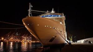 With the global coronavirus pandemic pushing. Coronavirus Cruise Ship In Saudi Arabia Returns After Suspected Covid 19 Case Al Arabiya English