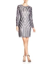 Adrianna Papell Diamond Beaded Dress Bloomingdale S Dresses Clothes Design Petite Dresses