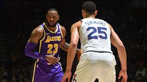 James and simmons are friends and business partners; Why Ben Simmons Is The Perfect Defender To Try And Shut Down Lebron James Nba Com India The Official Site Of The Nba