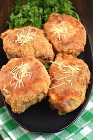Lightly grease a baking sheet. The Best Parmesan Oven Baked Pork Chops Recipe