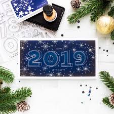 Colourful card always sends out a message of happiness and give good vibes. Simon Says Stamp Happy New Year 2019 Card Video Yana Smakula
