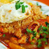 Nasi goreng kimchi pun siap disantap. 1