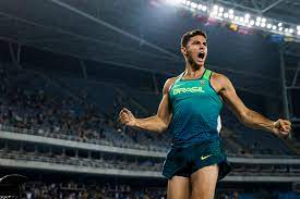 He is the current reigning olympic gold medalist and holds the o. Um Salto Para A Historia Thiago Braz O Ouro Do Brasil Veja