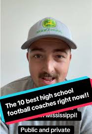 Here are the 10 best current high school football coaches in the State of  Mississippi according to the Magnolia Shine Podcast 1. Lance Mancuso  (Jefferson Davis County) 2. Tyrone shorter (Louisville) ...