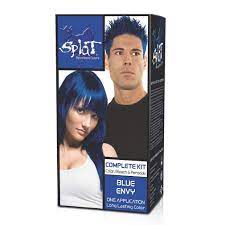 So i made the impulsive decision to dye my hair about a month ago with splats blue envy semi permanent and i really want to go back to a blonde color. Splat Complete Semi Permanent Hair Colour Kit Blue Envy Amazon De Beauty
