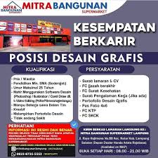 Lowongan kerja lampung 2021,infolokerlampung.lokerlampung,jobslampun,lokeryai,lowongan kerja. Lowongan Kerja Mitra Bangunan Supermarket Lampung 2021 Karir Bandar Lampung