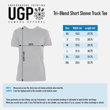 American Apparel Tri Blend T Shirt Size Chart Nils Stucki