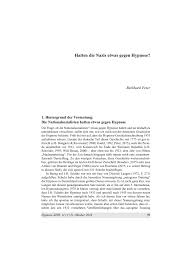 PDF) Hatten die Nazis etwas gegen Hypnose?