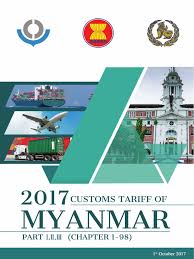 Myanmar carton books pdf : Customs Tariff Of Myanmar 2017 Pdf Textiles Nature
