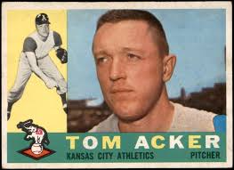 Former MLB pitcher Tom Acker of Fair Lawn NJ dies at 90