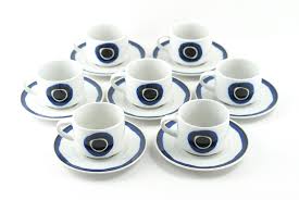 Espresso set includes four cups; Pin On Ceramics Porcelain Pottery