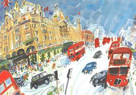 A London Christmas London Christmas London Theme London Art