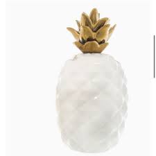 Beautifully made by hand in the philippines. Apropos Accents Pineapple White And Gold Apropos Home Collection Poshmark