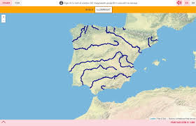 El precio puede variar en función de las fechas que escojas, pero un apartamento rural en la alcarria cuesta de media 31€ por persona y noche según los precios de casasrurales.net. Mapa Para Jugar Donde Esta Rios De Espana Mapas Interactivos De Didactalia
