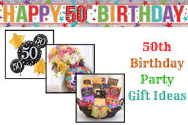 Great 50th gift idea suggestions include something related to hobby or personality, items that are funny, meaningful, practical or creative. Looking For Exclusive 50th Birthday Party Ideas