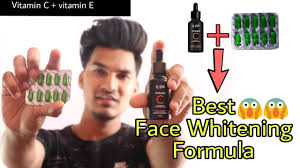 Antioxidants, like vitamins c and e, fight aging by destroying the free radicals that destroy your collagen supply. Best Way To Use Vitamin E Vitamin C For Skin Whitening Clear Skin Fair Skin Hindi Remedy Youtube