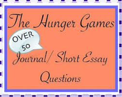 The Hunger Games Journal Writing Prompts Hunger Games Essay Writing Prompts Hunger Games
